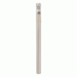 POTELET CENDRIER Ø 76 MM POMMEAU CITY - ZINC GRIS 7044 - PROCITY