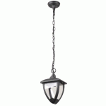 SUSPENSION ESTRELLA IP44 EN FONTE D\'ALUMINIUM NOIR - MANUTAN COLLECTIVITÉS