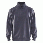 SWEAT COL CAMIONNEUR GRIS TAILLE XL - BLAKLADER
