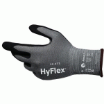 ANSELL 12 GANTS LÉGERS ANTI-COUPURE SUPÉRIEURE EN ISO F HYFLEX 11-571 - ANSELL