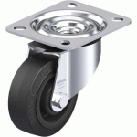 BLICKLE - ROULETTE PIVOTANTE Ø 80MM BANDAGE CAOUTCHOUC NR 140KG - LE-POEV 80R