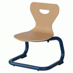 CHAISE MALIBU AST - T1 - COQUE HÊTRE / ALU BLEU 5005 - MANUTAN EXPERT