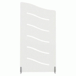 CLAUSTRA PIEDS DOUCINE 80X160 CM BLANC POLAIRE