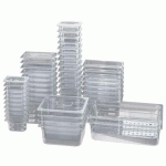 COUVERCLE BAC GASTRONORMES COPOLYESTER GN 2/1 TRANSPARENT
