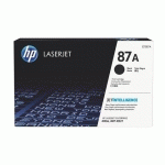 HP 87A - CF287A TONER NOIR POUR IMPRIMANTE LASER - HP