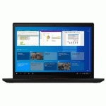 PC PORTABLE LENOVO THINKPAD X13 GEN 2 13,3'' WUXGA INTEL CORE I5 16 GO RAM 256 GO SSD NOIR RECONDITIONNÉ