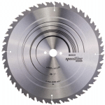 BOSCH - LAME POUR SCIE CIRCULAIRE Ø EXTÉRIEUR 400 MM NOMBRE DE DENTS 36 WZ PERÇAGE 30 MM LARGEUR DE COUPE 3,5 MM CARBURE