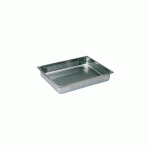 BAC GASTRONORME PERFORÉ INOX - SANS ANSE - GN 2/1 PROFONDEUR 15 CM