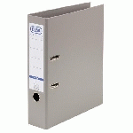 CLASSEUR À LEVIER PLASTIFIÉ OXFORD A4 - DOS 8 CM GRIS
