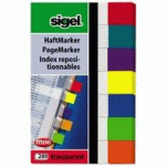 LOT DE 3 - MARQUE-PAGE REPOSITIONNABLE TRANSPARENT MINI, 50X12 MM