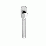 POIGNÉE DE FENÊTRE TARLIGHT F384 ROSACE OVALE -OSCILLO-BATTANT -CHROMÉ SATINÉ -MAIN DROITE KARCHER DESIGN