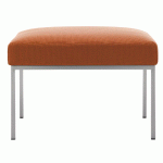 POUF ATRIUM TISSU M1 ORANGE - MANUTAN COLLECTIVITÉS