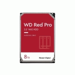 WD RED PRO NAS HARD DRIVE WD8003FFBX - DISQUE DUR - 8 TO - SATA 6GB/S