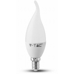 V-TAC AMPOULE LED E14 4W FLAME CANDLE 6400K