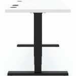 BUREAU PREMIUM RÉGLABLE ELEMENTS SOLID 1800 - GRIS - ARGENT - ACTIFORCE