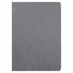 LOT DE 5 - CAHIER PIQUÉ AGE BAG A4 96 PAGES UNI - GRIS