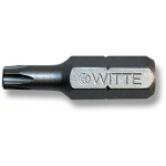 28533 - EMBOUT TORX INOX GUIDE 1/4 COURT (T25X25) - WITTE