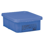 BAC BLEU HACCP AVEC COUVERCLE 35 L GILAC