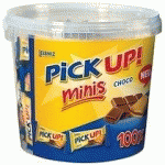 BARRE DE BISCUITS 'PICK UP! CHOCO MINIS', PACK
