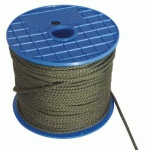 BOBINE 100M DRISSE VERT KAKI POLYPROPYLENE D IAMETRE 4MM