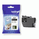 BROTHER CARTOUCHE LC421 NOIRE POUR IMPRIMANTE JET D