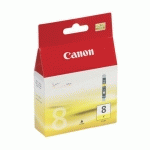 CARTOUCHE ENCRE CANON CLI-8Y JAUNE - CARTOUCHE AUTHENTIQUE
