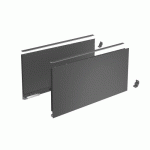 CÔTÉS POUR TIROIR CASSEROLIER AVANTECH YOU ANTHRACITE - H251 X L650 MM HETTICH