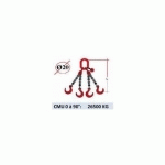 ELINGUE CHAINE 4 BRINS - CROCHETS FONDERIE - CMU 26500 KG (CLASSE 80)