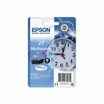 EPSON ALARM CLOCK MULTIPACK 3-COLOUR 27 DURABRITE ULTRA INK