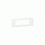 PLAQUE DE FINITION MOSAIC BLANC POUR 6 MODULES - LEGRAND -  078816L