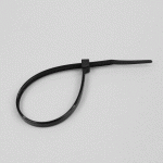 LOT DE 2 - COLLIERS DE SERRAGE HAUTE TEMPÉRATURE 4,8 X 200 - PAR 100 - NOIR