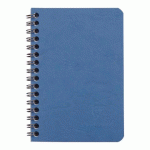LOT DE 5 - CAHIER RELIURE INTÉGRALE AGE BAG 9X14 100 PAGES LIGNÉ - BLEU
