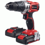 PERCEUSE VISSEUSE À PERCUSSION SANS FIL TE-CD 18/2 LI-I + 64 ACCESSOIRES EINHELL