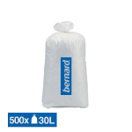 SACS POUBELLE DÉCHETS COURANTS BERNARD BLANCS 30 L, LOT DE 500