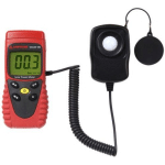 SOLARIMÈTRE PORTATIF - SONDE DÉPORTÉE - W/M2, BTU, G-FACTOR... - 1-1999 W/M2 - AMPSOLAR-100