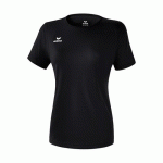 T-SHIRT FONCTIONNEL TEAMSPORT - ERIMA - CASUAL BASIC FEMME NOIR