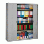 ARMOIRE HAUTE À RIDEAUX DÉMONTABLES LARGEURS SPÉCIFIQUES 200 X 180 CM ALUMINIUM