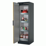 ARMOIRE SÉCURITÉ Q-PEGASUS-90 Q90.195.060.WDAC GRIS/JAUNE - ASECOS