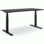 BUREAU RÉGLABLE STEELFORCE PRO 470 SLS 180 CM - NOIR - ACTIFORCE