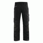 PANTALON DE TRAVAIL SERVICES STRETCH NOIR/GRIS FONCÉ TAILLE 50 - BLAKLADER