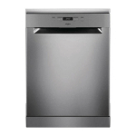 LAVE-VAISSELLE POSE LIBRE WHIRLPOOL OWFC3C26X - 14 COUVERTS - INDUCTION - L60CM - 46DB - INOX/SILVER