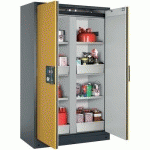 ARMOIRE SÉCURITÉ Q-CLASSIC-90 Q90.195.120.MM GRIS/JAUNE