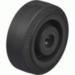 BLICKLE - ROUE Ø 80MM BANDAGE CAOUTCHOUC NR 140KG - POEV 80/12R