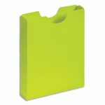 CHEMISE DE RANGEMENT A4, PP, VERT TILLEUL - LOT DE 7