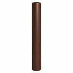 BORNE ANTI-BÉLIER Ø 16 CM ZINC MARRON 8017 - PROCITY