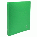 CLASSEUR 2 ANNEAUX 30MM POLYPROPYLÈNE OPAK - A4 MAXI - VERT CLAIR - LOT DE 15