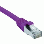 CORDON RJ45 CATÉGORIE 6 F/UTP LSOH SNAGLESS VIOLET - 25 M