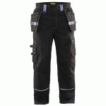 PANTALON ARTISAN RETARDANT FLAMME NOIR/GRIS TAILLE 56C - BLAKLADER