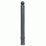 POTEAU MÉMOIRE DE FORME Ø80MM TÊTE BOULE 930MM GRIS - VISO
