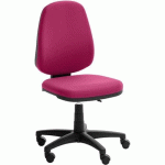 SIÈGE DE BUREAU BAS OPEN - REVÊTEMENT TISSU - ROSE - QUADRIFOGLIO
